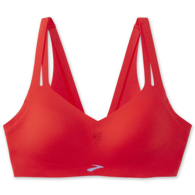 Brooks Dare Strappy - Womens Sports Running Bra - Jamberry/Red (21785NTYC)